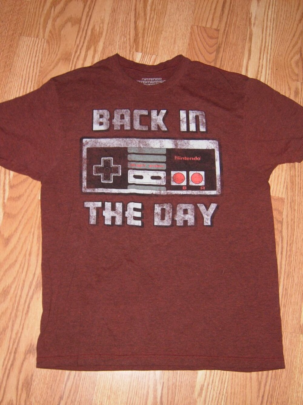 NES Nintendo Back In The Day T-Shirt M